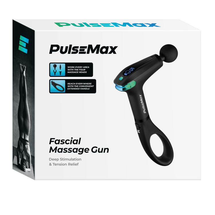 Extended-Handle Massage Gun