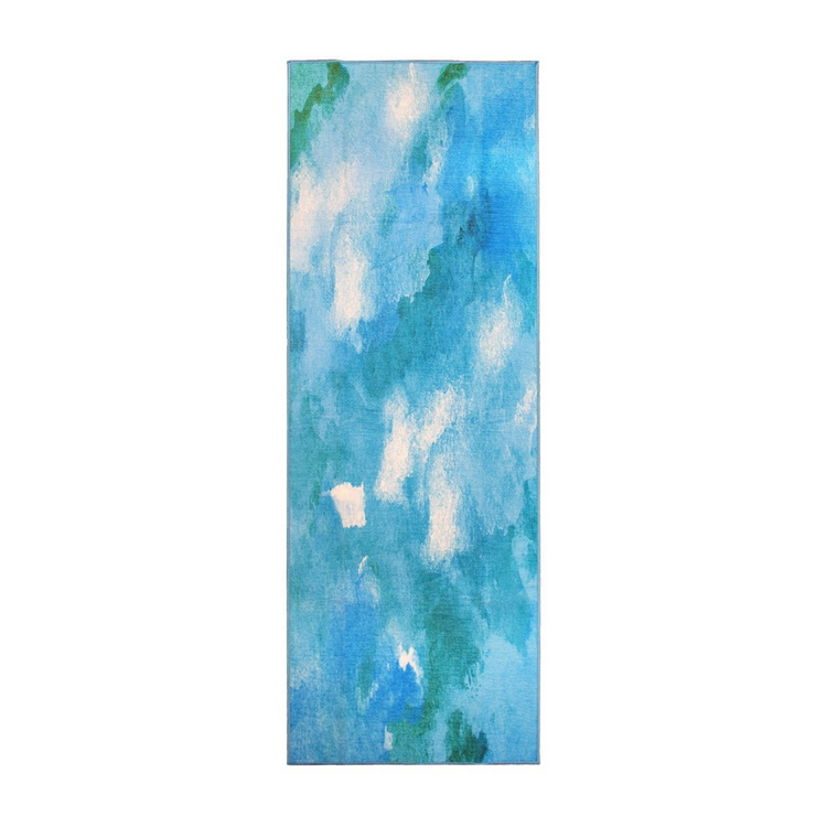 Watercolor Aqua Washable Blue