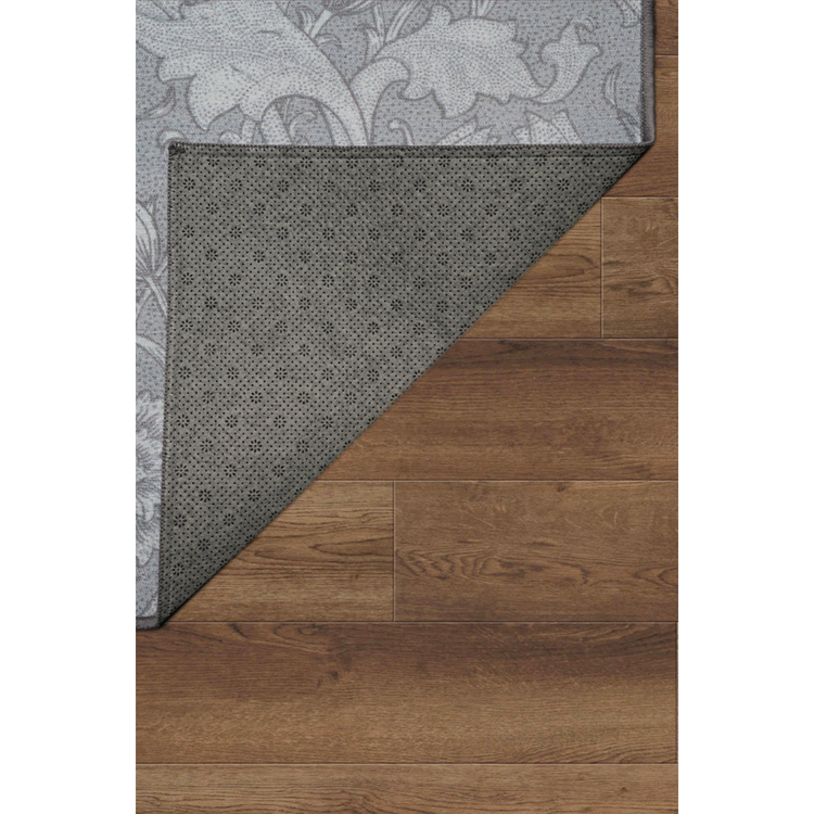 Kalini Floral Grey Washable Rug