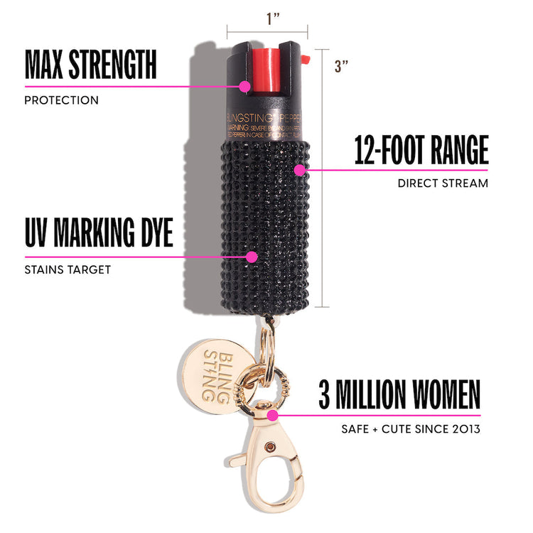BLINGSTING Pepper Spray - Rhinestone