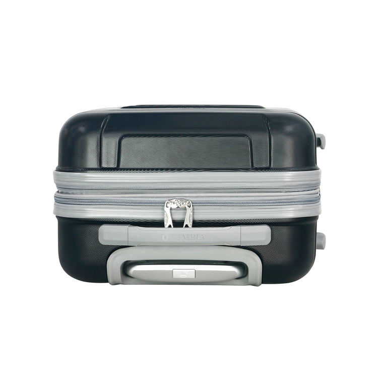 Denmark Plus 3-Piece Expandable Hardcase Luggage Set - Black