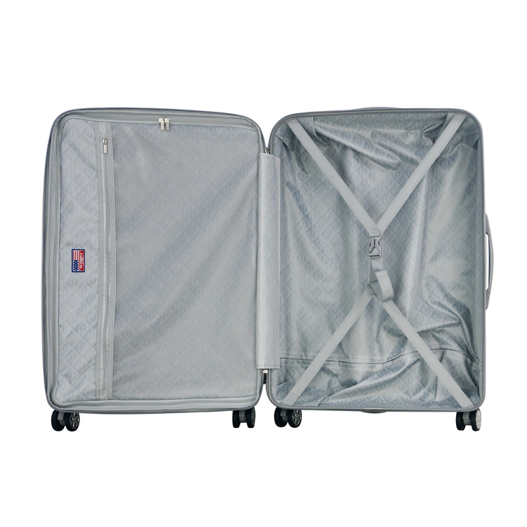 Denmark Plus 3-Piece Expandable Hardcase Luggage Set - Navy