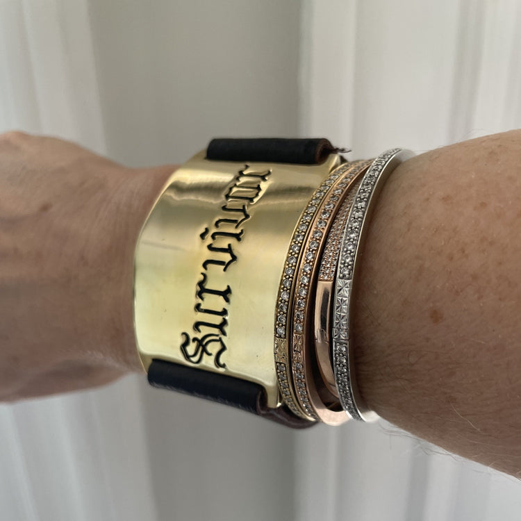 Survivor Cuff - Gold