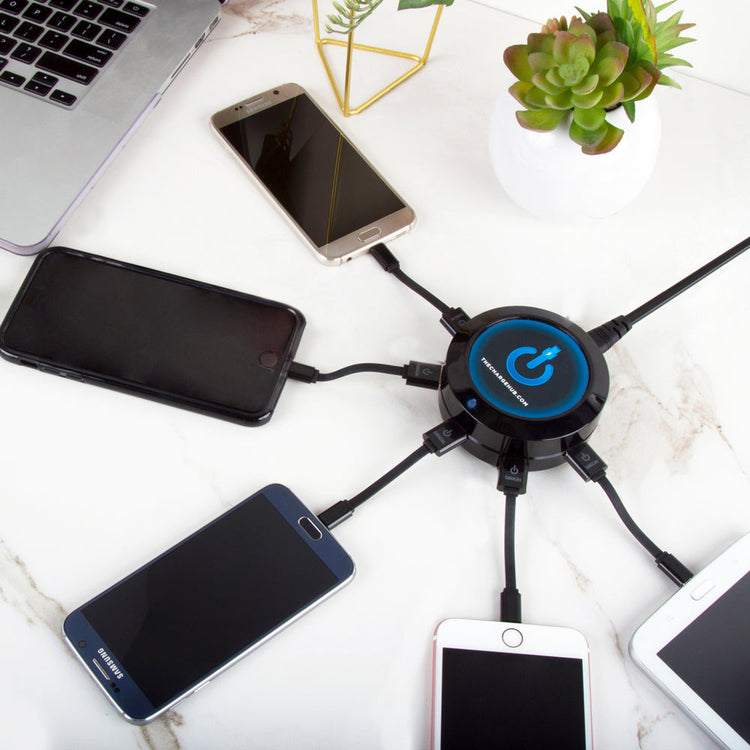 ChargeHub X5 w/5 Cables (Custom Bundle)