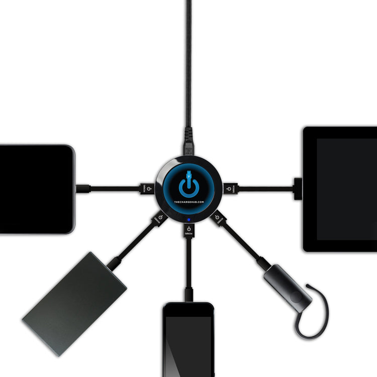 ChargeHub X5 w/5 Cables (Custom Bundle)