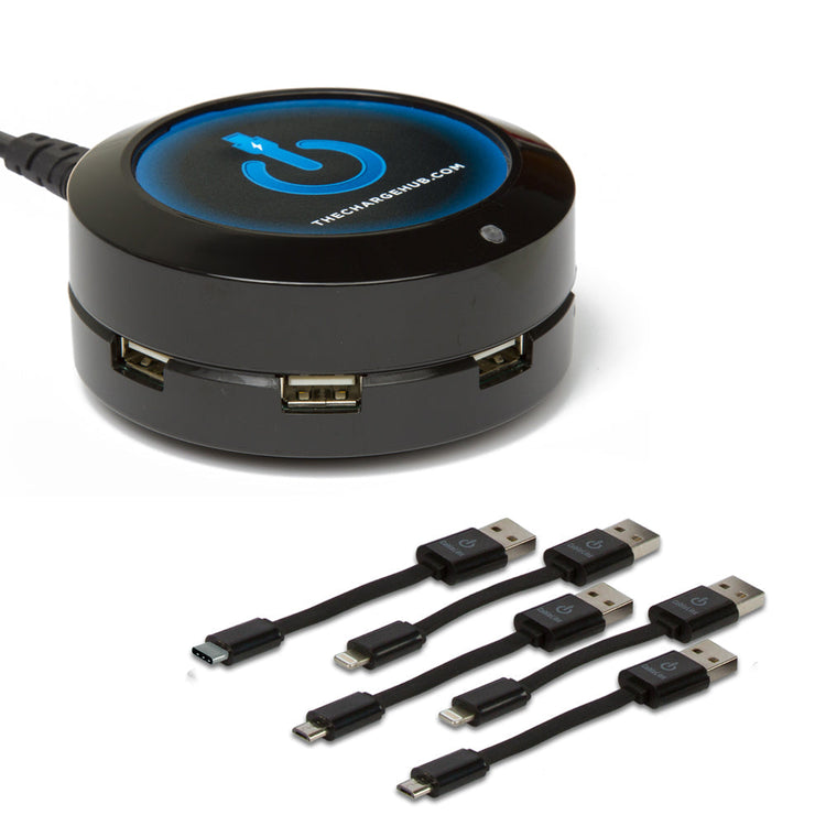 ChargeHub X5 w/5 Cables (Custom Bundle)