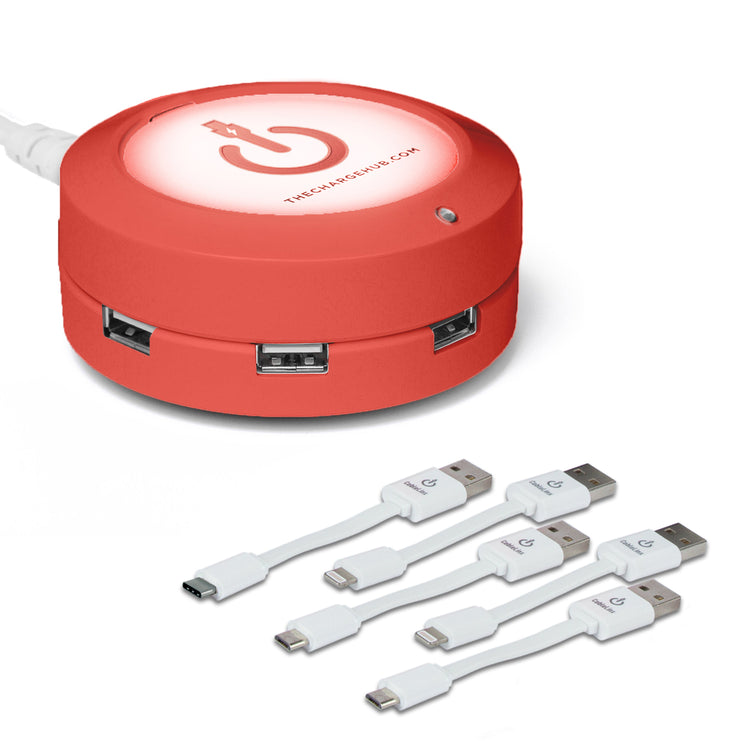 ChargeHub X5 w/5 Cables (Custom Bundle)