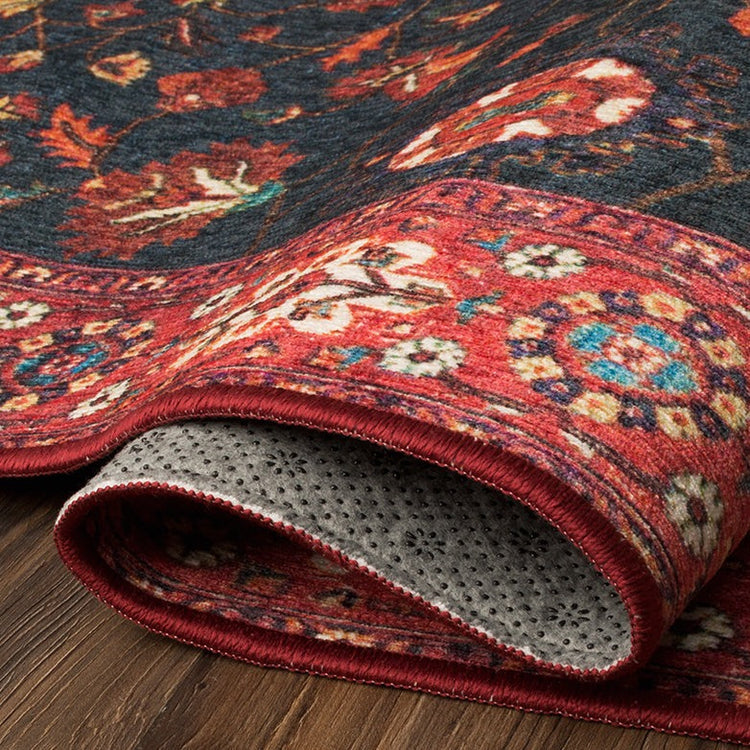 Ramage Indigo Washable Rug