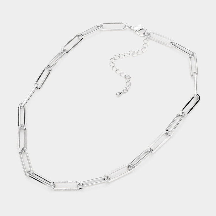 Everyday Link Chain - White Gold