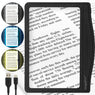 Rechargaeble 5X LED Page Magnifier with 3 Color Light Modes -24 Fully Dimmable LEDs