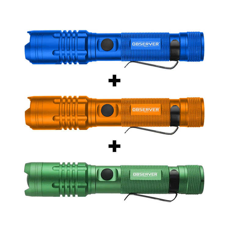 Bundle -- 1200 Lumen Tactical LED Rechargeable Flashlight