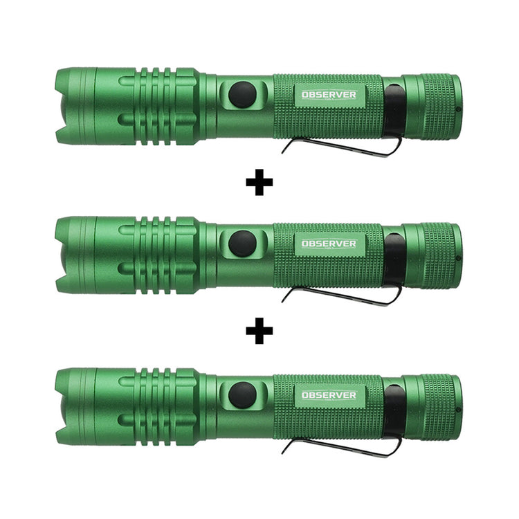 Bundle -- 1200 Lumen Tactical LED Rechargeable Flashlight