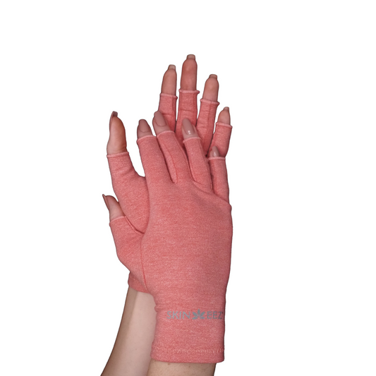 Skineez Cold Weather Gear Bundle -- White & Pink