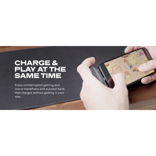 Snap-N-Charge Power Bank; Black; Universal
