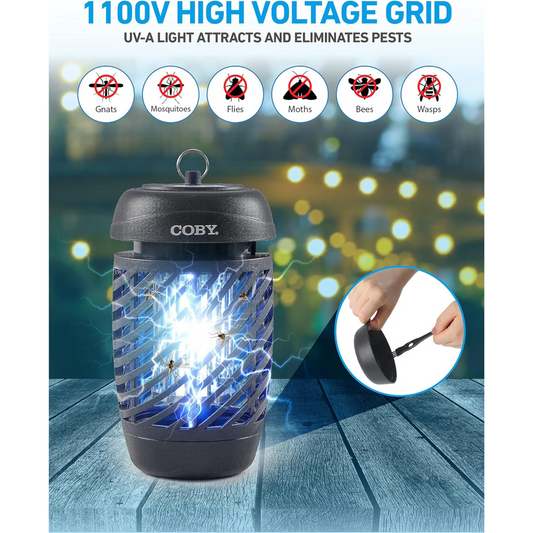 Indoor / Outdoor Hanging Bug Zapper – (10W)