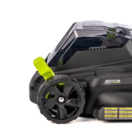 Earthwise 20-Volt Lithium-Ion Battery Lawn Mower 4.0 Ah, 14- inch cutting width