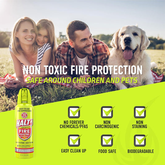 Halt!  XLFire Fighting Spray Foam - 4pk