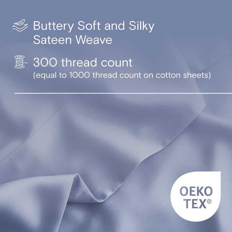 DOZ Organic Bamboo Sheet Set - Sky