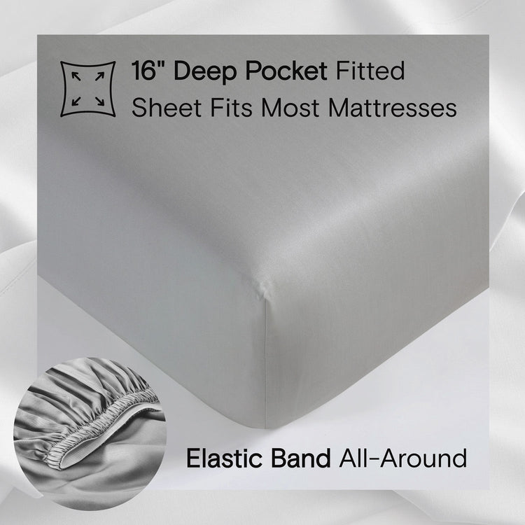 DOZ Organic Bamboo Sheet Set - Dove