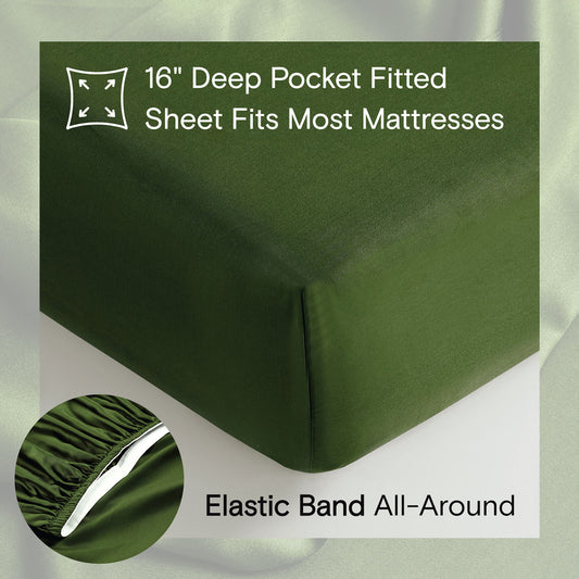 DOZ Organic Bamboo Sheet Set - Forest
