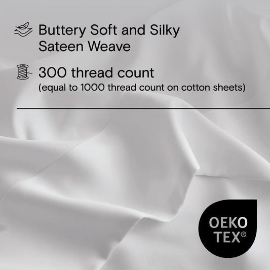 DOZ Organic Bamboo Sheet Set - Snow