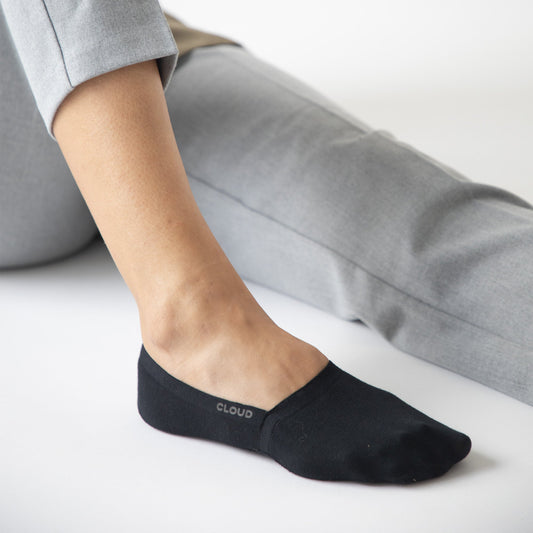 CLOUD MVS NO SHOW SOCKS - Black 3Pack
