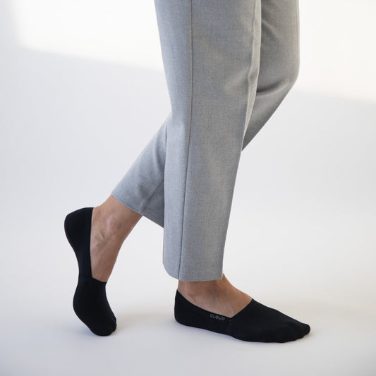 CLOUD MVS NO SHOW SOCKS - Black 3Pack