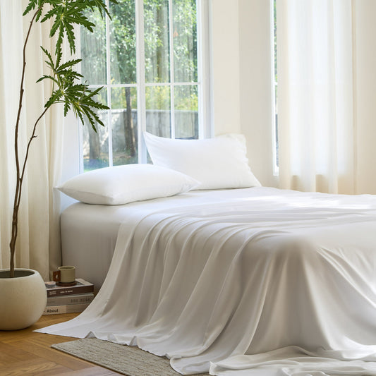 DOZ Organic Bamboo Sheet Set - Snow