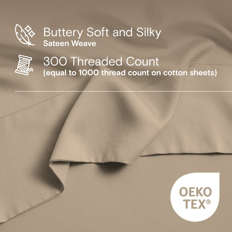 DOZ Organic Bamboo Sheet Set - Dune