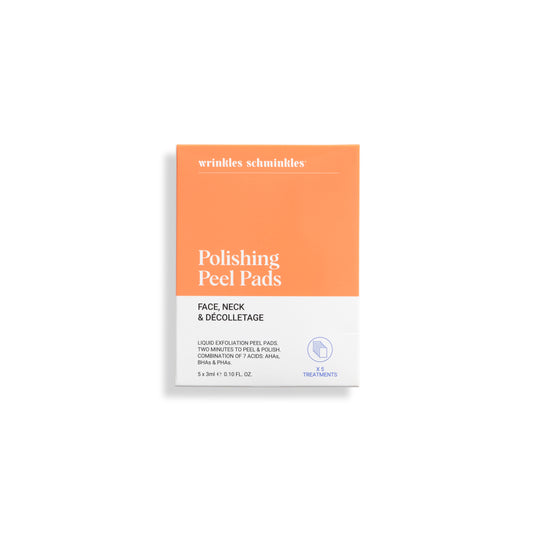 Face, Neck & Dec Polishing Peel Pads - 5 face pads