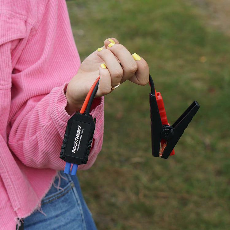 BoostHero - Portable Jump Starter, Flashlight & Power Bank