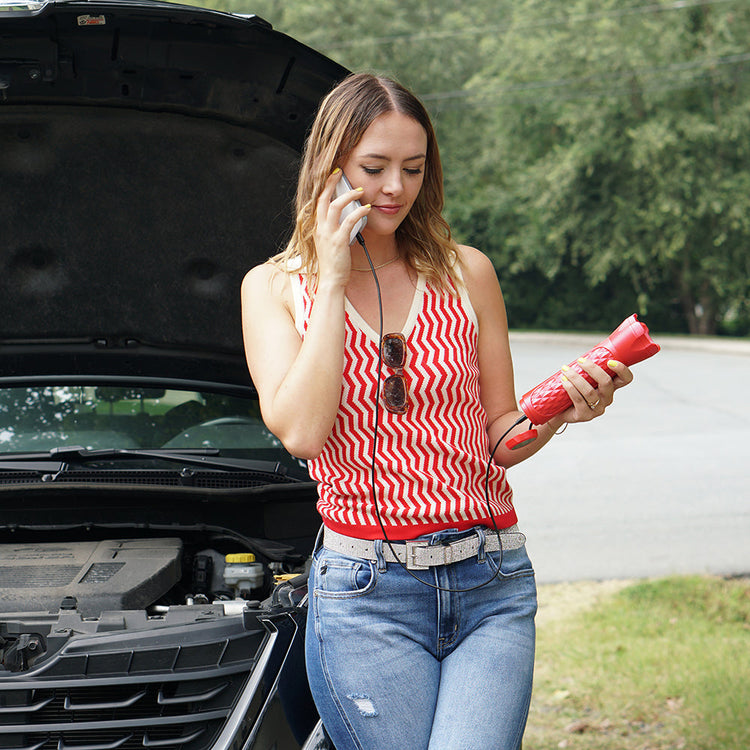 BoostHero - Portable Jump Starter, Flashlight & Power Bank