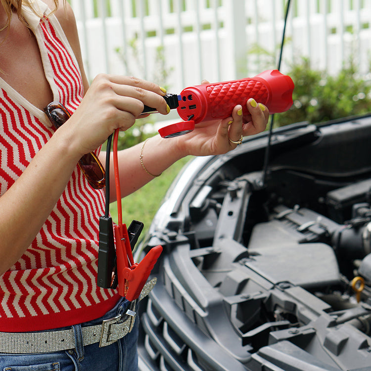 BoostHero - Portable Jump Starter, Flashlight & Power Bank