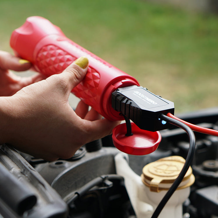 BoostHero - Portable Jump Starter, Flashlight & Power Bank