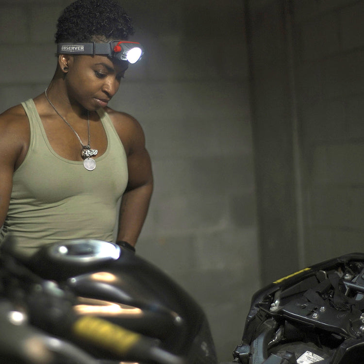 450 Lumen LED Rechargeable Headlamp