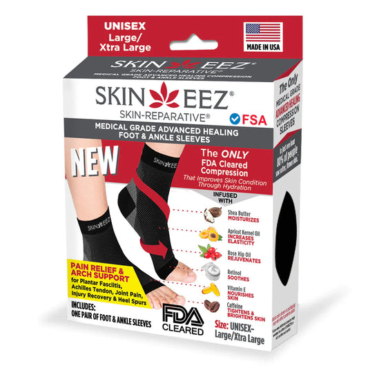 Skineez Moisturizing Plantar Fasciitis Sleeve - Pink