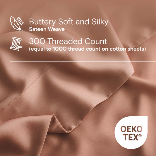 DOZ Organic Bamboo Sheet Set - Clay