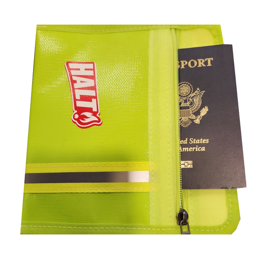 Halt! Emergency Fire & Waterproof Document Bags (Set) - 2pk