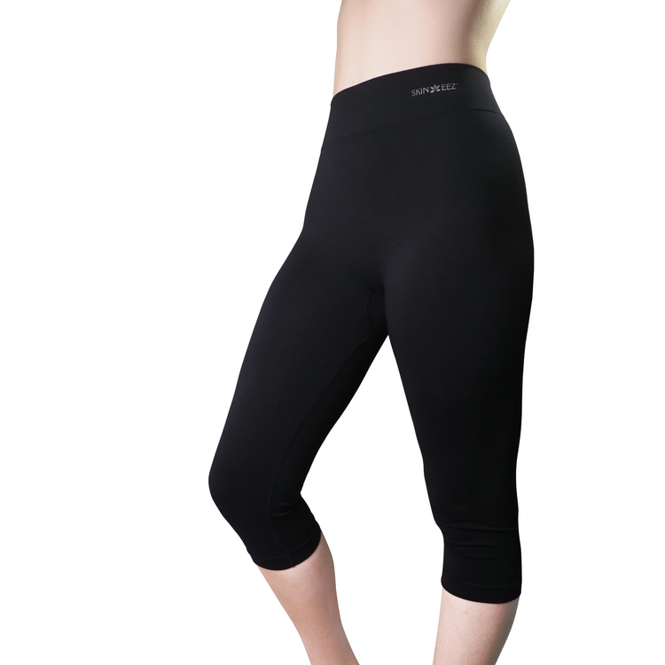 Moisturizing Capri and Glove Bundle- Black