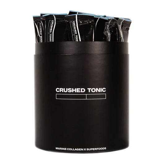 Package of Crushed Tonic Marine Collagen on a white background