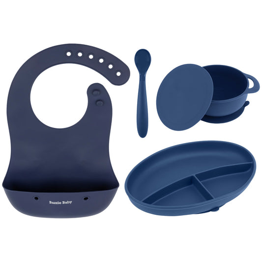 Foodie Feeding Set: Navy