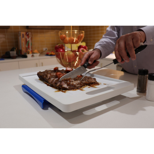 Dripless Cutting Board 2-in-1 System