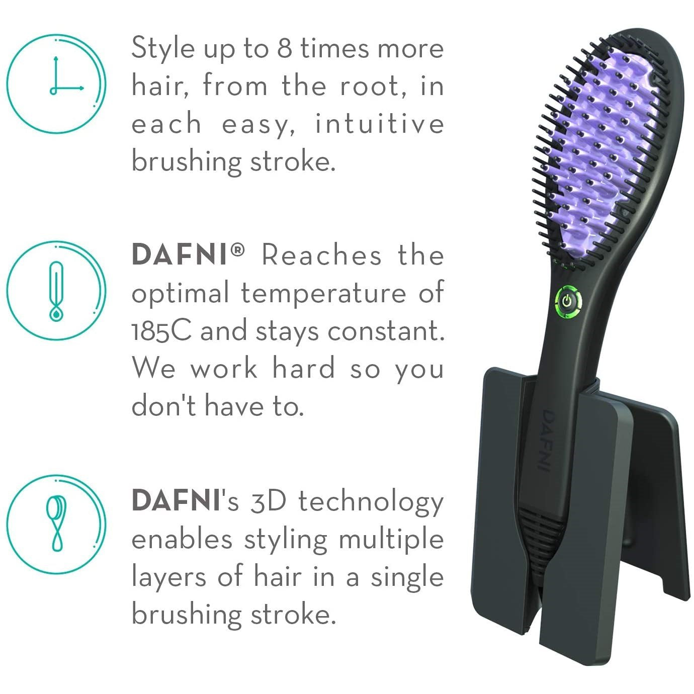 Classic Special Edition - Hair Straightening Brush + Protective Therma