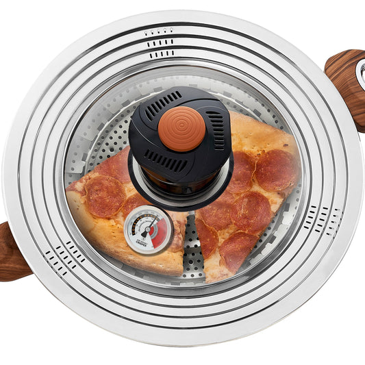 Crisper Lid - Turns Your Pan Into An Air Fryer!