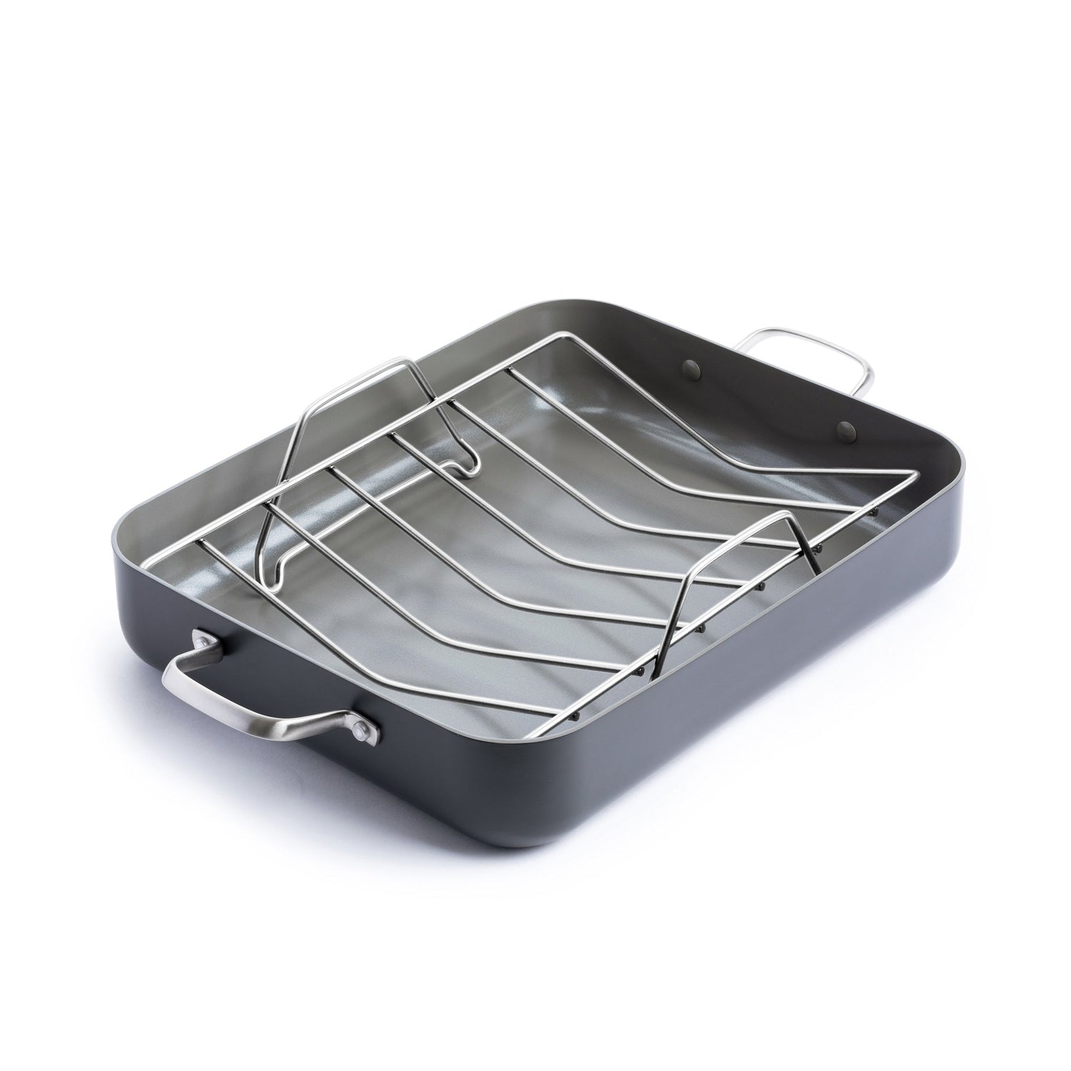 Chatham Ceramic Nonstick Roaster with Rack