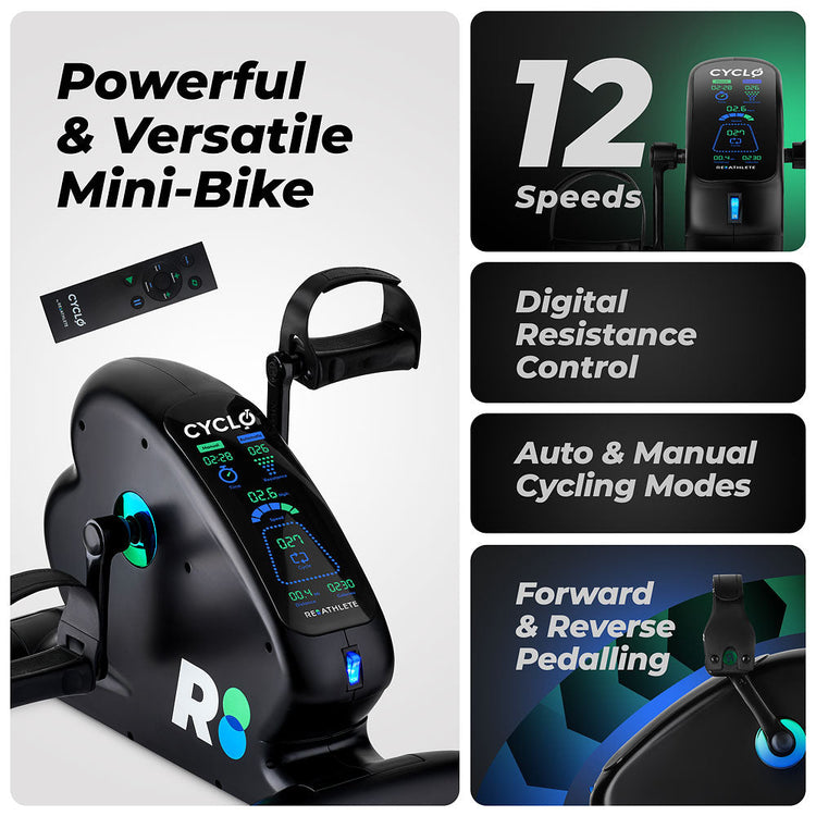 CYCLO: Under-Desk Bike / Pedal Exerciser