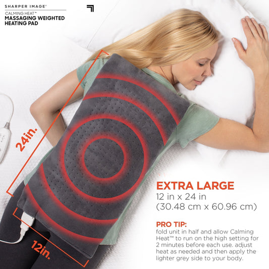Weighted Massaging Heating Pad 9 Settings