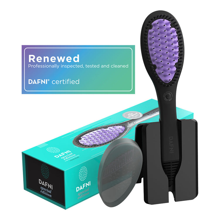Renewed  Classic Special Edition - Hair Straightening Brush + Protective Thermal Cover