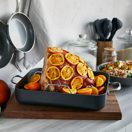 Chatham Ceramic Nonstick Roaster With Rack