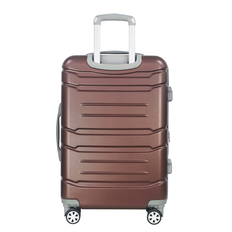 Denmark Plus 3-Piece Expandable Hardcase Luggage Set - Mauve